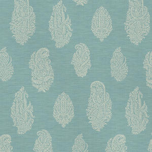 Leitner Qatif 50% Linen/50% Cotton Bedding - Artic Blue.