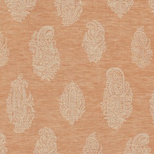 Leitner Qatif 50% Linen/50% Cotton Table Linen - Marigold.