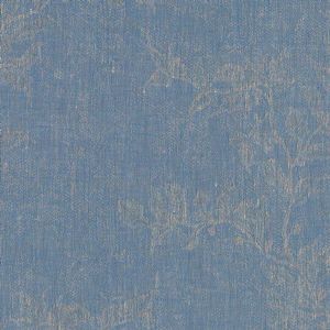 Leitner Rama Linen Bedding sample in the color Blue Fog 