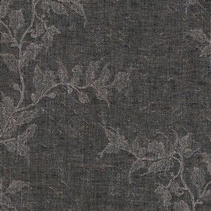 Leitner Rama Linen Bedding sample in the color Anthrazit