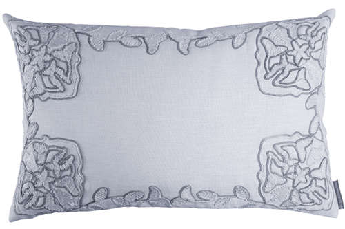 Lili Alessandra White on White Decorative Pillows