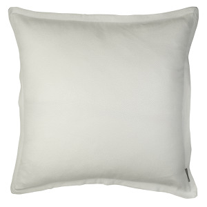 Lili Alessandra Gia Ivory Cotton & Silk Pillow