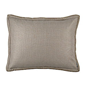 Lili Alessandra Laurie Pillow - Solid Stone Basketweave