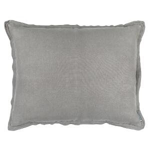 Lili Alessandra Bloom Light Grey Bedding - Standard Pillow
