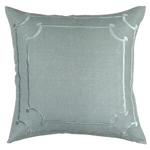 Lili Alessandra Bloom Sky Bedding - Euro (28x28) Pillow.
