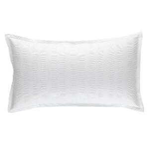 Lili Alessandra Stela Matelasse White Cotton - King Pillow.