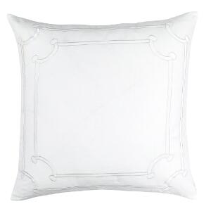 Lili Alessandra Bloom White Bedding - (28x28) Pillow.