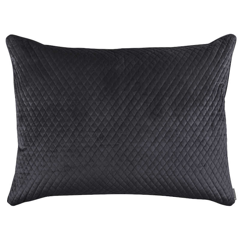 Lili Alessandra Valentina Standard Pillow Black 27x36