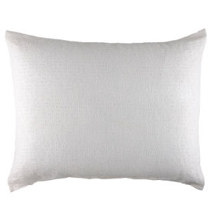 River Luxe Euro Pillow White by Lili Alessandra.