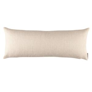 Lili Alessandra Harper Ivory Long Rectangle Pillow 14x36