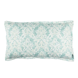 Lili Alessandra Milan King Pillow Spa Faded Damask Venetian Linen 20X36