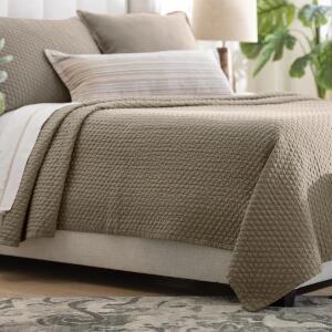 Lili Alessandra Dawn Trench Coat Bedding Collection - Coverlet