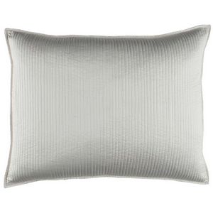 Lili Alessandra Retro Ivory Quilted Pillow - Standard.