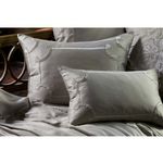 Lili Alessandra Vendome Silk & Sensibility Taupe Dec Pillows