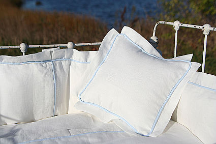 Lulla Smith Acadia Baby Bedding dec pillows.