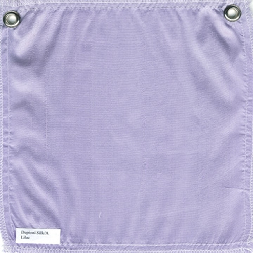 Lulla Smith  Dupioni Silk Fabric Sample - Lilac