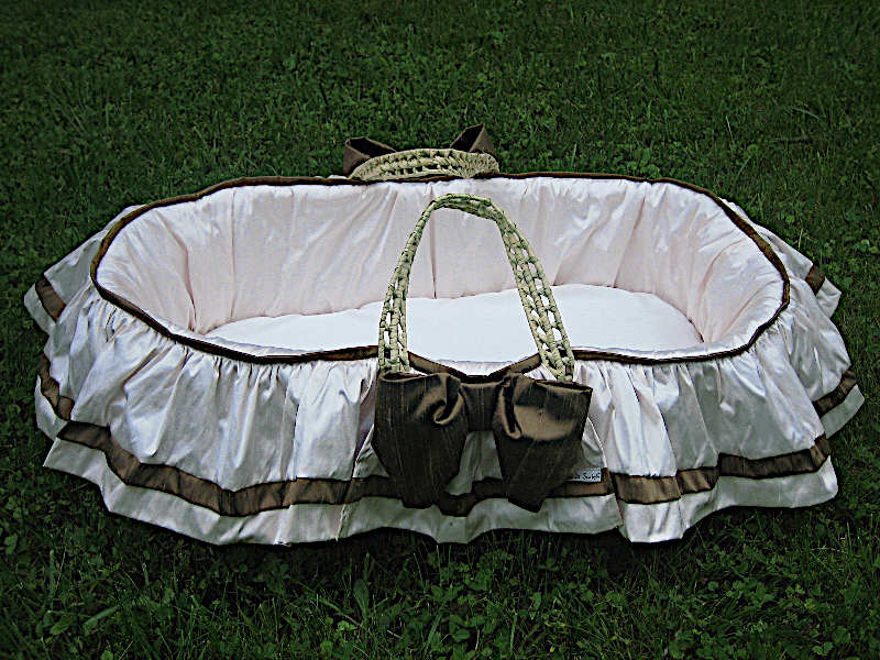 Lulla Smith Baby Bedding Maggie Moses Basket