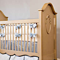 Lulla Smith Crib Bedding St. Mortiz Baby Set