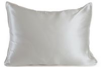 Mari Ann Charmeuse Silk Pillowcase - Pearl White