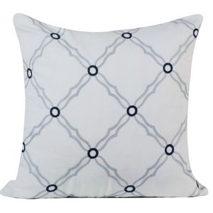 Muriel Kay Concorde Decorative Pillow - White