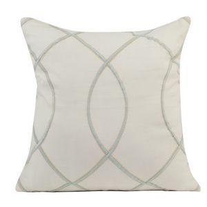 Muriel Kay Glitz Decorative Pillow - Ivory