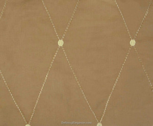 Muriel Kay Edition Linen/Cotton Drapery Fabric Close-up - Boulder color