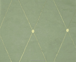 Muriel Kay Edition Linen/Cotton Drapery Fabric Close-up - Mist color