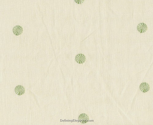 Muriel Kay Dots Cotton/Linen Drapery Sample - Ivory