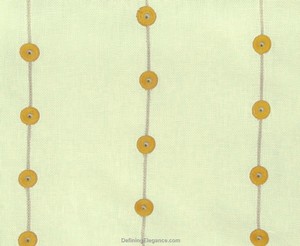 Muriel Kay Edition Linen Drapery Fabric Sample - Ivory