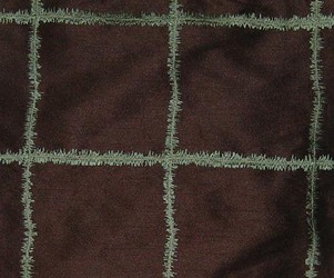 Muriel Kay Entwine - Faux Silk Drapery Panel - Fabric Close-up