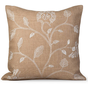 Muriel Kay Foliage Dec Pillow - Natural.