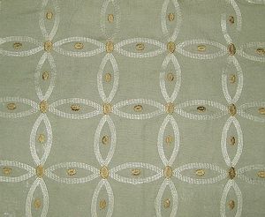 Muriel Kay Gash Linen/Cotton Drapery & Decorative Pillows Fabric Sample - Mist