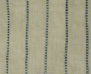 Muriel Kay Linear Linen Drapery Fabric Close-up - Natural.