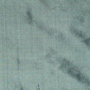 Muriel Kay Plain Silk Drapery Fabric Close-up - Slate Blue