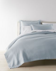 Peacock Alley Angie Stonewashed Matelasse Coverlet