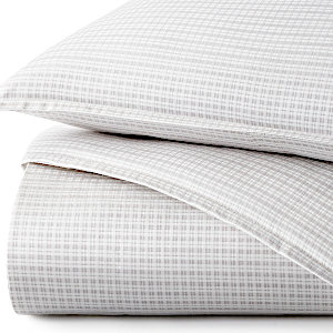 Peacock Alley Maddox Bedding in Pewter color.