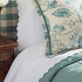 Peacock Alley Martinque Bedding includes duvets, bed scarves, shams, pillows, bedskirts