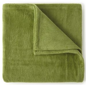 Peacock Alley Slumber Blanket & Throw in Olive color.