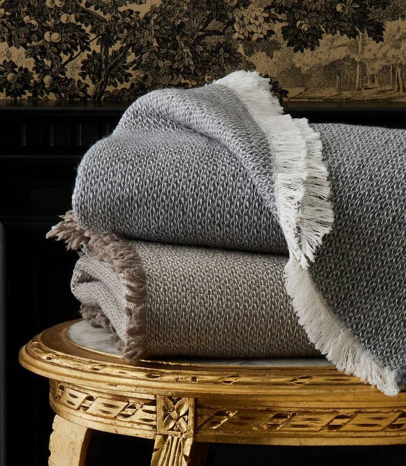 Peacock Alley Telluride Throw - Stack
