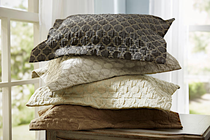 Anastasia Bedding by The Purists - Sham Stack
