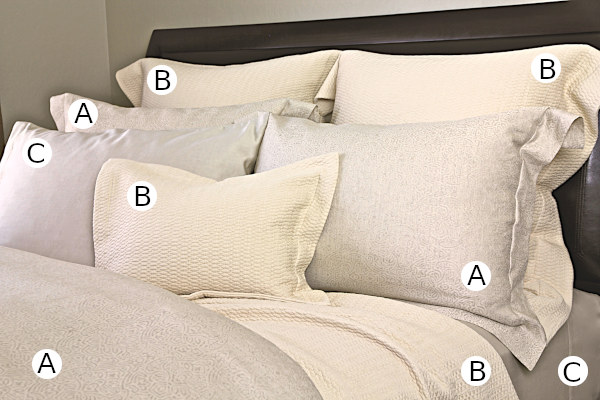 Purists Kara Cotton/Linen Bedding - Bedroom View