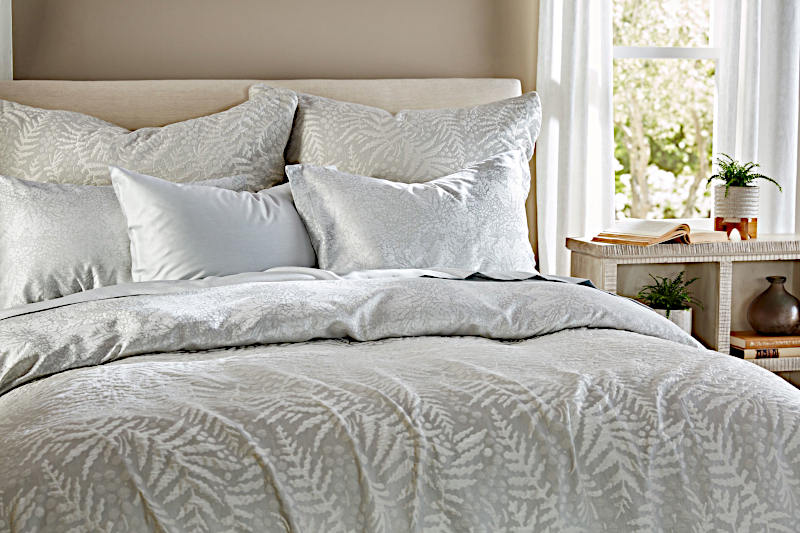 Filice by SDH Fine European Linens is a beautiful four-color jacquard.