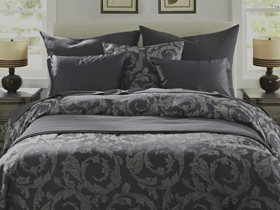 SDH Bedding Paros Linen Collection - Bedroom View
