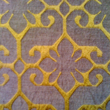 SDH Salon Ankara Throw, Cover, Sham and Decorative Pillow in Gold Tan Dark Color