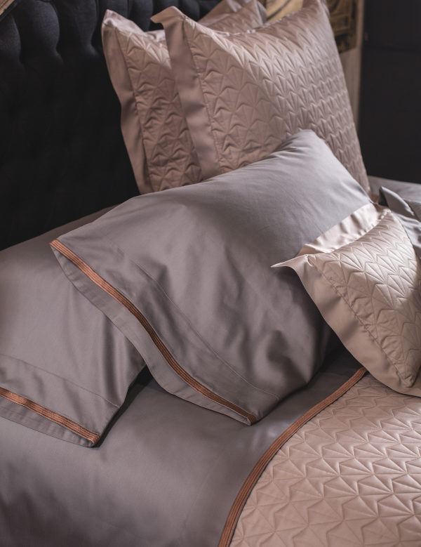 Svad Dondi Atelier Duvet and Sham Bedding closeup of pillows.