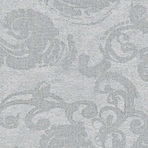 Svad Dondi Empire Bedding fabric closeup in Silver color.