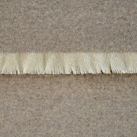 Signoria Alpi Cashmere/Wool Throw - Flax color