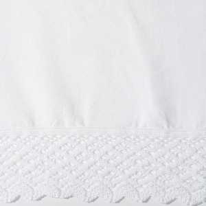 Signoria Firenze Camilla Lace Duvet & Sheeting Fabric - White.