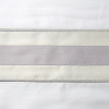 Signoria Firenze Dimora Bedding Fabric Close-up - White/Silvermoon