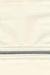 Signoria Firenze Gramercy Bedding Fabric Close-Up - Ivory/Lead Grey
